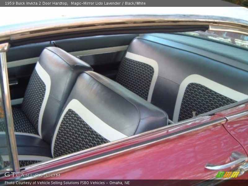  1959 Invicta 2 Door Hardtop Black/White Interior