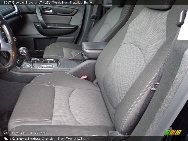 Mosaic Black Metallic / Ebony 2017 Chevrolet Traverse LT AWD
