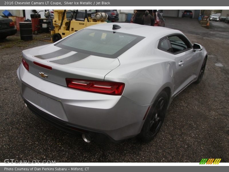 Silver Ice Metallic / Jet Black 2016 Chevrolet Camaro LT Coupe