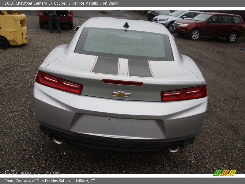 Silver Ice Metallic / Jet Black 2016 Chevrolet Camaro LT Coupe