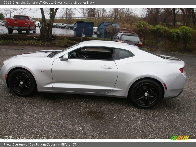 Silver Ice Metallic / Jet Black 2016 Chevrolet Camaro LT Coupe