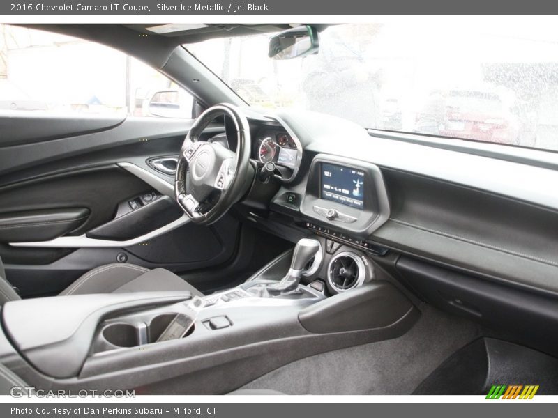 Silver Ice Metallic / Jet Black 2016 Chevrolet Camaro LT Coupe