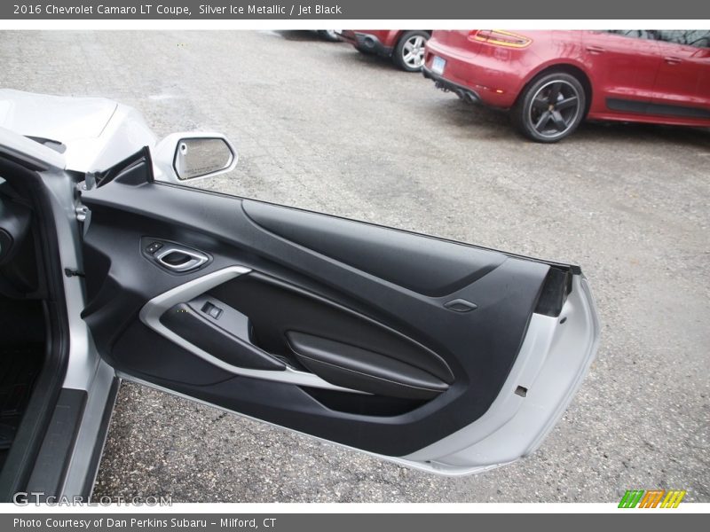 Silver Ice Metallic / Jet Black 2016 Chevrolet Camaro LT Coupe
