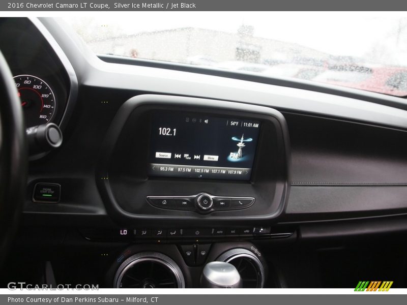 Silver Ice Metallic / Jet Black 2016 Chevrolet Camaro LT Coupe