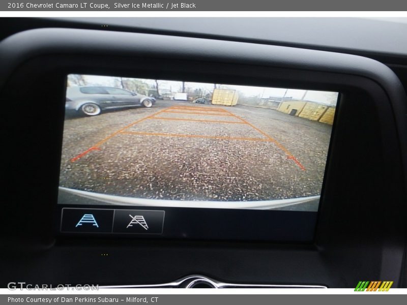 Silver Ice Metallic / Jet Black 2016 Chevrolet Camaro LT Coupe