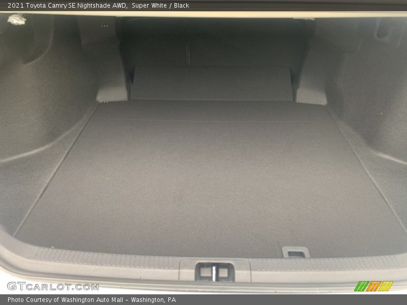 Super White / Black 2021 Toyota Camry SE Nightshade AWD