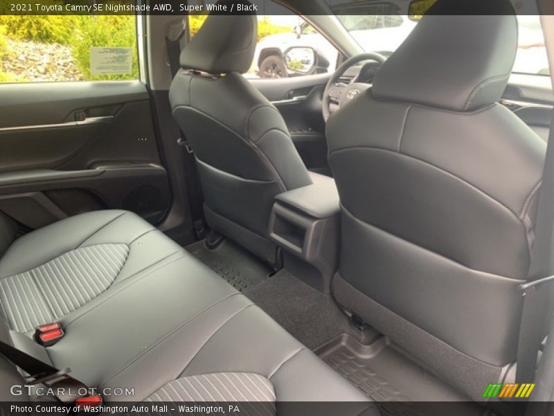 Super White / Black 2021 Toyota Camry SE Nightshade AWD