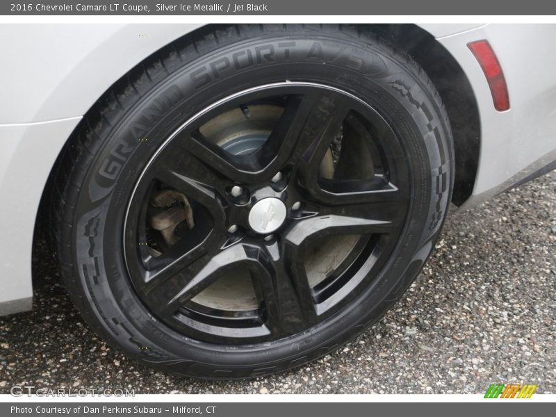 Silver Ice Metallic / Jet Black 2016 Chevrolet Camaro LT Coupe