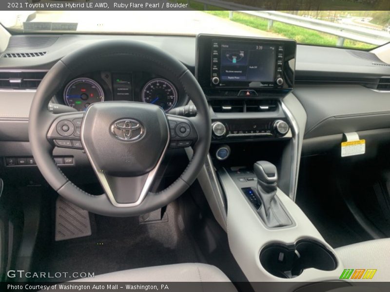 Ruby Flare Pearl / Boulder 2021 Toyota Venza Hybrid LE AWD