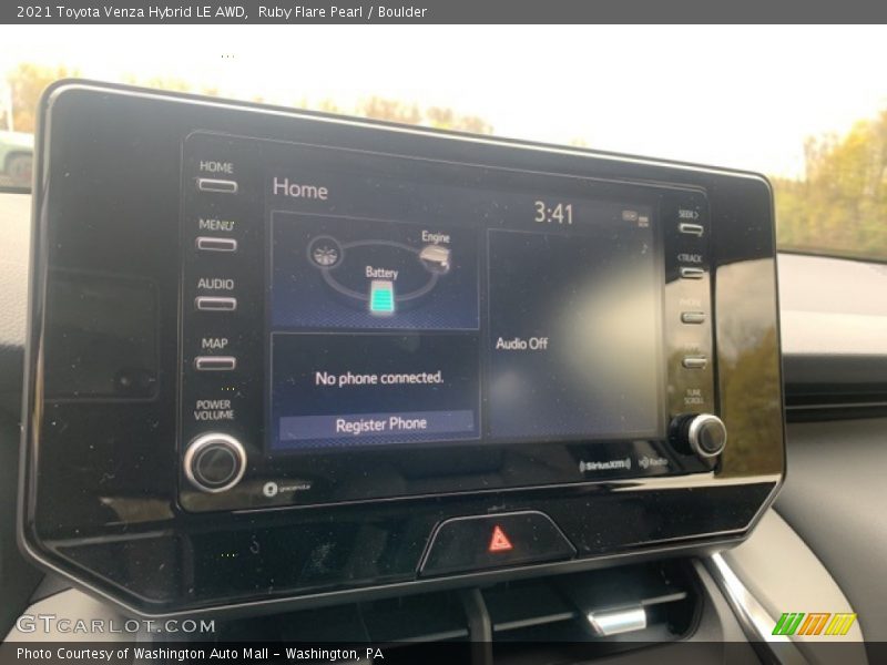 Ruby Flare Pearl / Boulder 2021 Toyota Venza Hybrid LE AWD