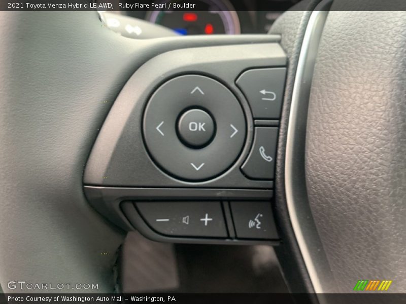 Ruby Flare Pearl / Boulder 2021 Toyota Venza Hybrid LE AWD