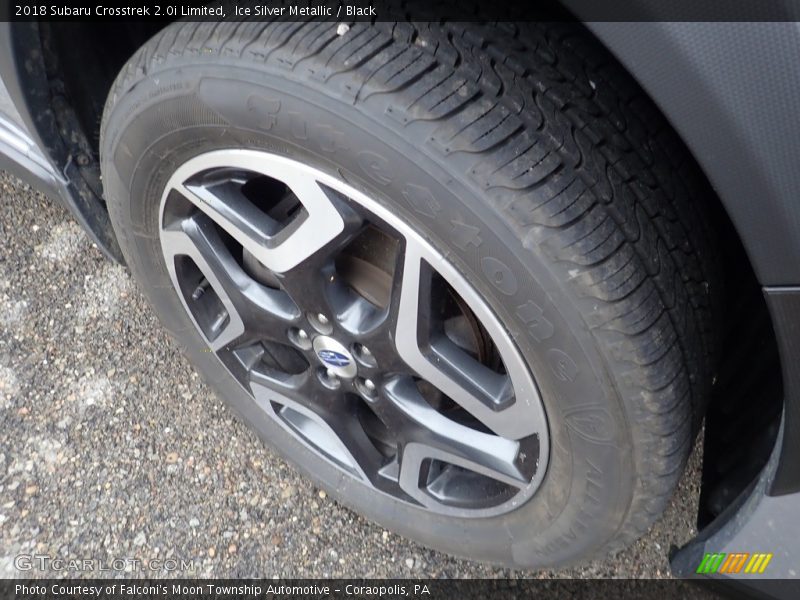 Ice Silver Metallic / Black 2018 Subaru Crosstrek 2.0i Limited