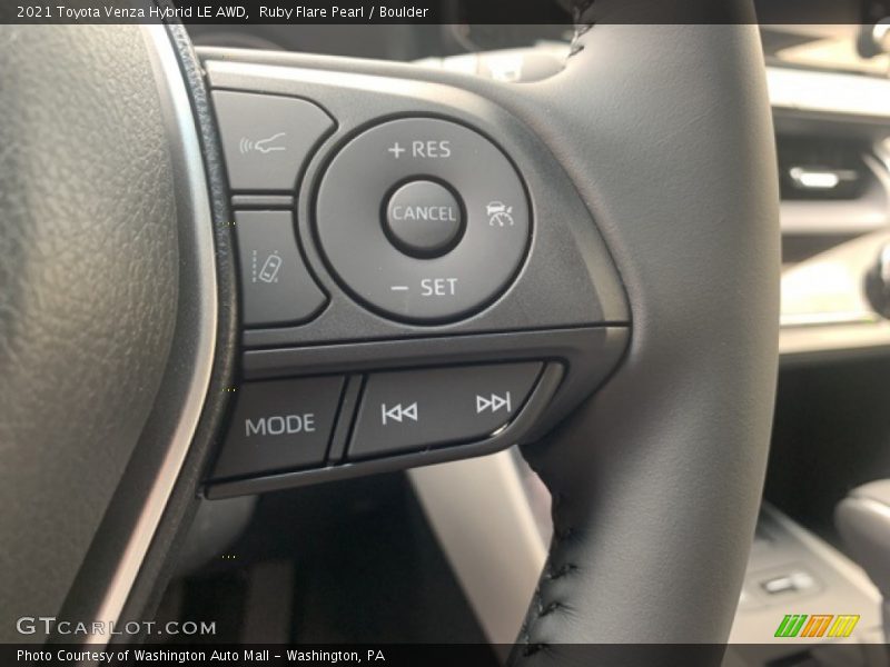 Ruby Flare Pearl / Boulder 2021 Toyota Venza Hybrid LE AWD