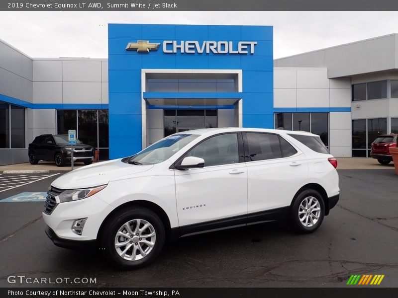Summit White / Jet Black 2019 Chevrolet Equinox LT AWD