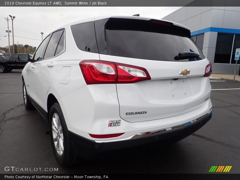 Summit White / Jet Black 2019 Chevrolet Equinox LT AWD