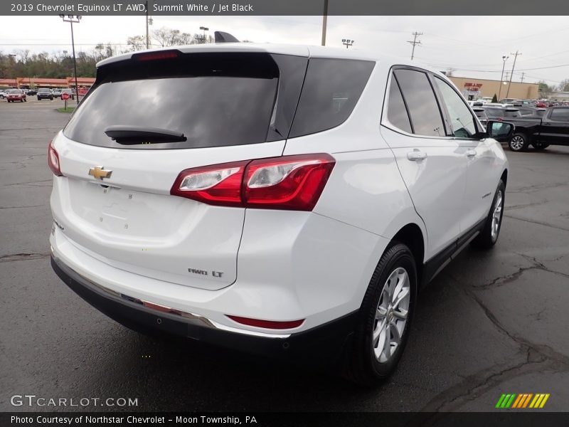 Summit White / Jet Black 2019 Chevrolet Equinox LT AWD