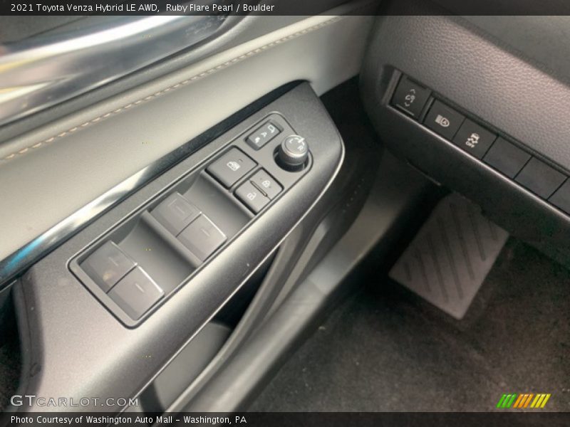 Ruby Flare Pearl / Boulder 2021 Toyota Venza Hybrid LE AWD