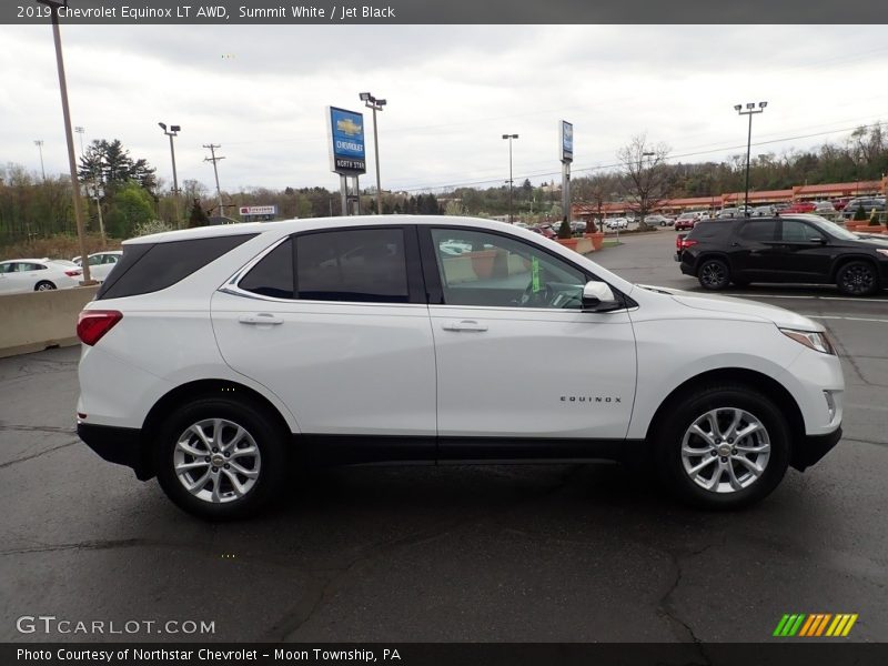 Summit White / Jet Black 2019 Chevrolet Equinox LT AWD