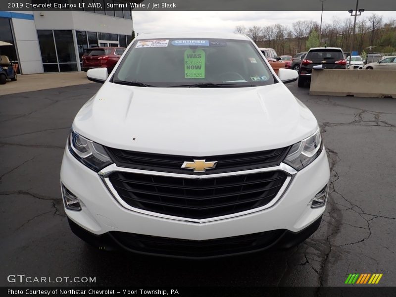 Summit White / Jet Black 2019 Chevrolet Equinox LT AWD