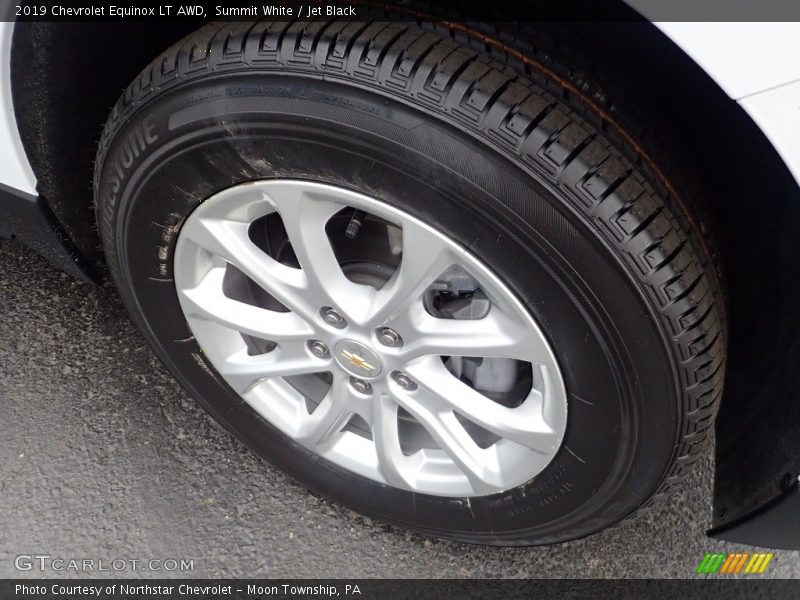 Summit White / Jet Black 2019 Chevrolet Equinox LT AWD