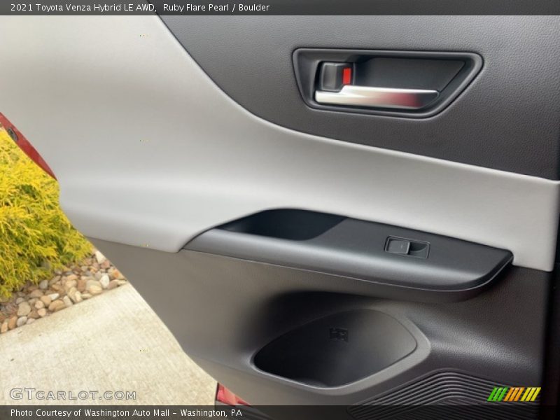 Ruby Flare Pearl / Boulder 2021 Toyota Venza Hybrid LE AWD