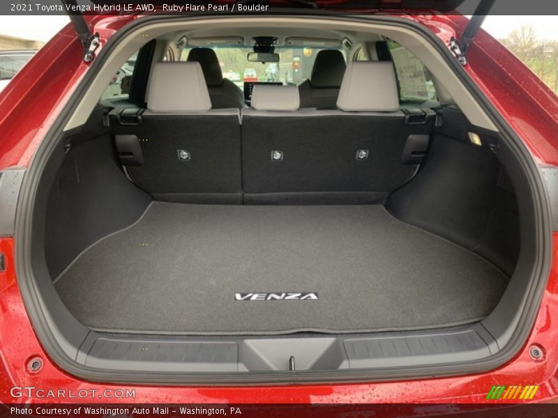Ruby Flare Pearl / Boulder 2021 Toyota Venza Hybrid LE AWD