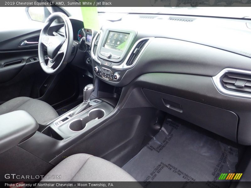 Summit White / Jet Black 2019 Chevrolet Equinox LT AWD