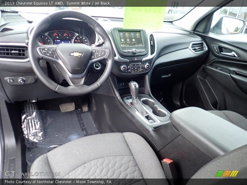 Summit White / Jet Black 2019 Chevrolet Equinox LT AWD