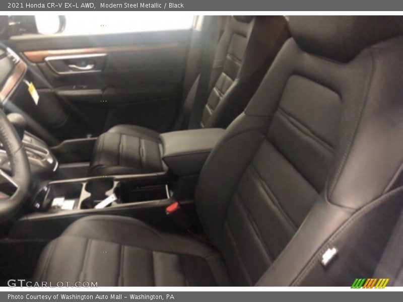 Modern Steel Metallic / Black 2021 Honda CR-V EX-L AWD