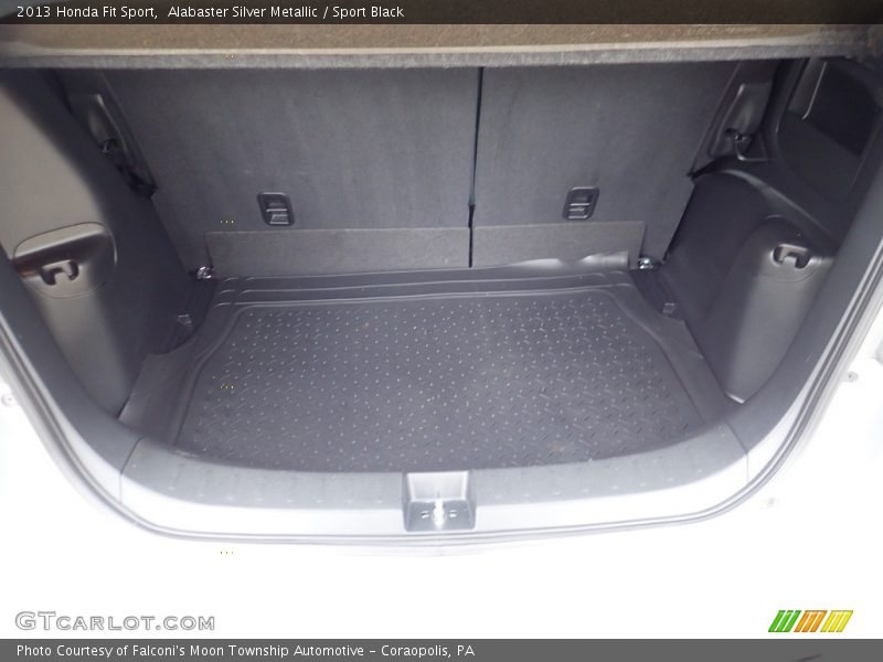 Alabaster Silver Metallic / Sport Black 2013 Honda Fit Sport