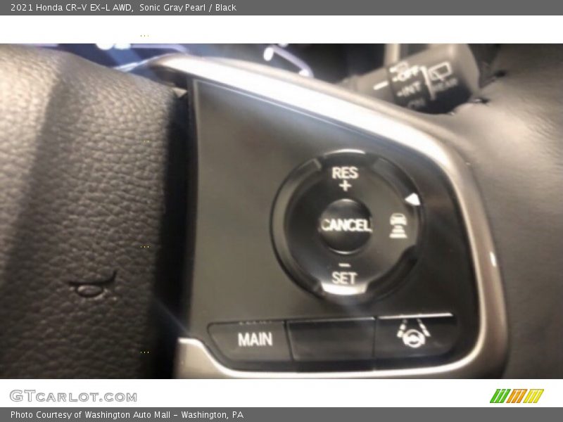 Sonic Gray Pearl / Black 2021 Honda CR-V EX-L AWD