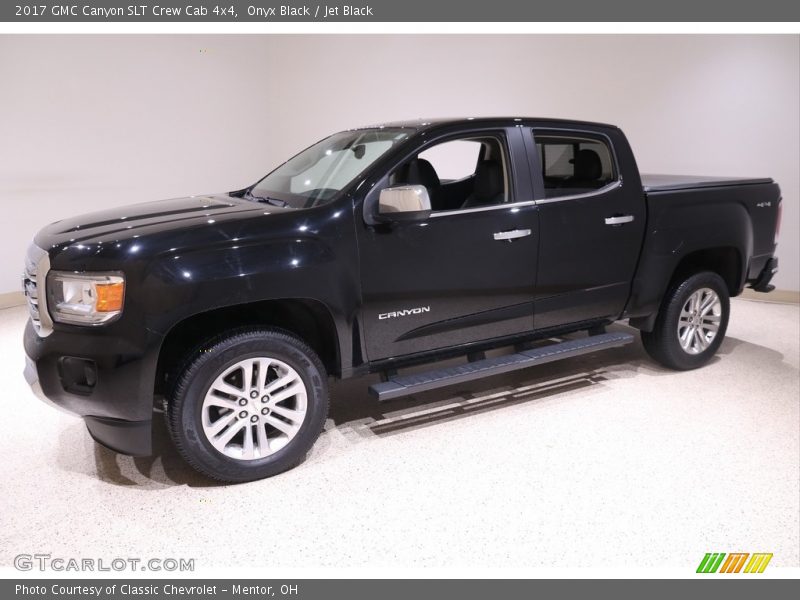 Onyx Black / Jet Black 2017 GMC Canyon SLT Crew Cab 4x4
