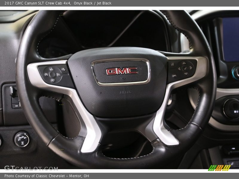 Onyx Black / Jet Black 2017 GMC Canyon SLT Crew Cab 4x4