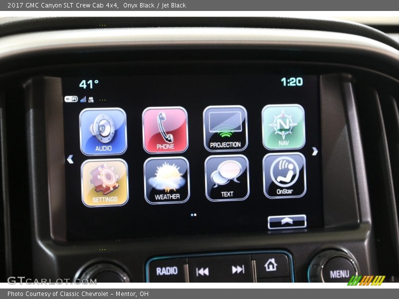 Onyx Black / Jet Black 2017 GMC Canyon SLT Crew Cab 4x4