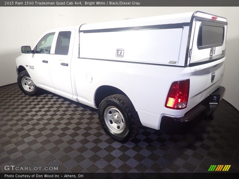 Bright White / Black/Diesel Gray 2015 Ram 1500 Tradesman Quad Cab 4x4