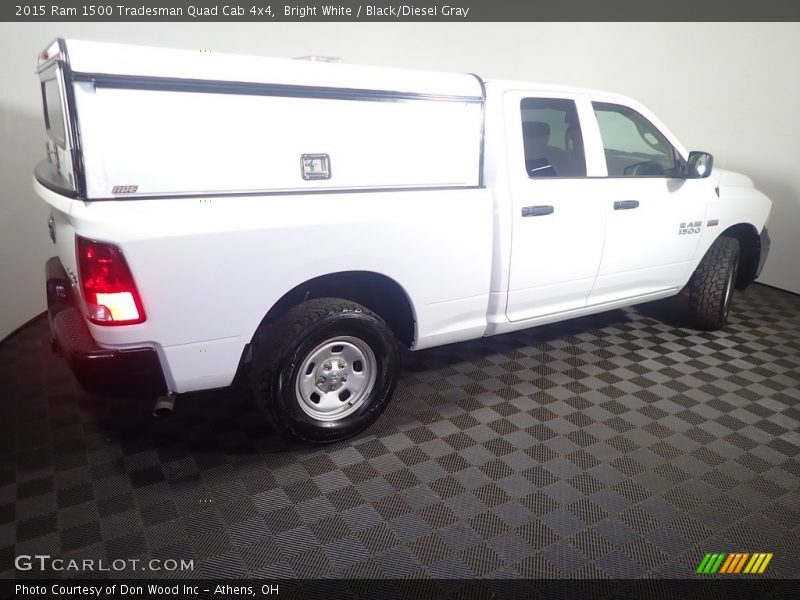 Bright White / Black/Diesel Gray 2015 Ram 1500 Tradesman Quad Cab 4x4