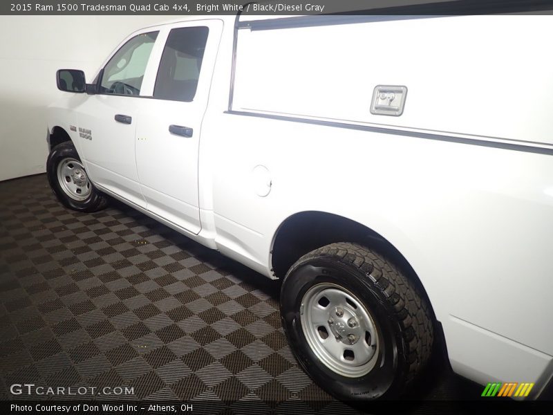 Bright White / Black/Diesel Gray 2015 Ram 1500 Tradesman Quad Cab 4x4