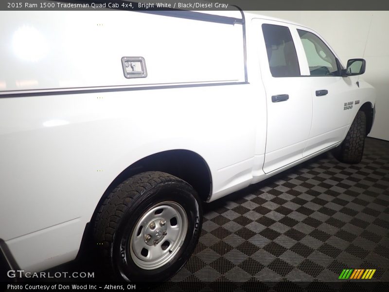 Bright White / Black/Diesel Gray 2015 Ram 1500 Tradesman Quad Cab 4x4