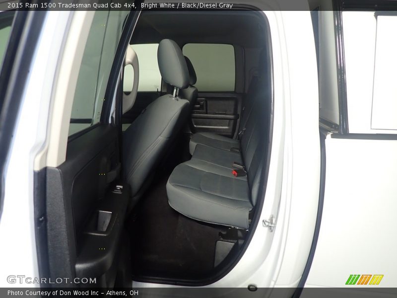 Bright White / Black/Diesel Gray 2015 Ram 1500 Tradesman Quad Cab 4x4