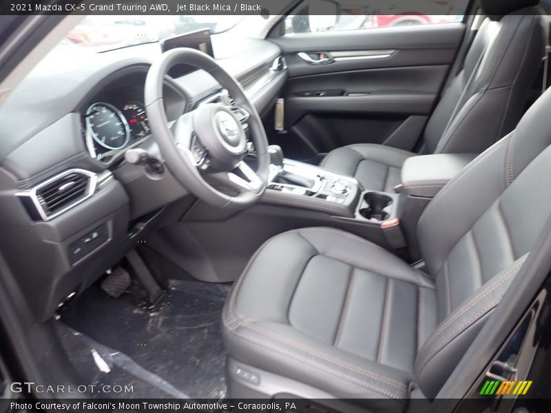 Jet Black Mica / Black 2021 Mazda CX-5 Grand Touring AWD
