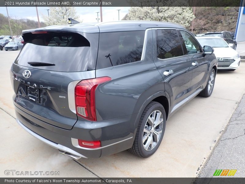 Steel Graphite / Black 2021 Hyundai Palisade Limited AWD