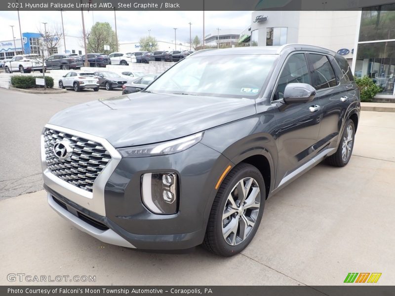 Steel Graphite / Black 2021 Hyundai Palisade Limited AWD