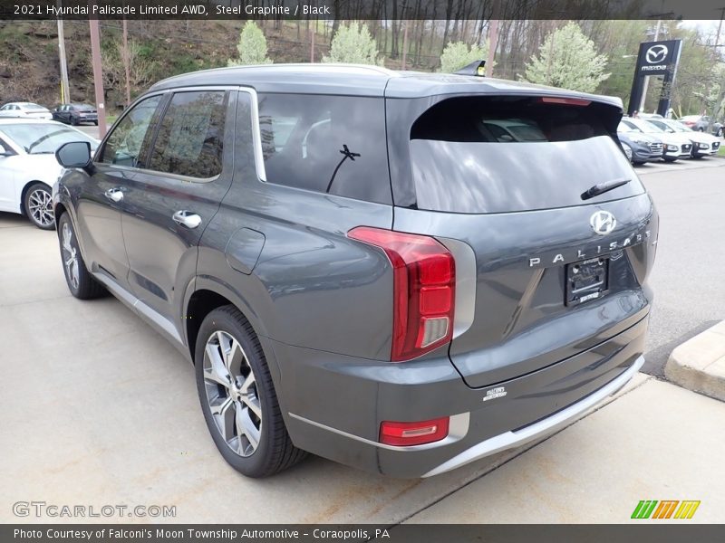 Steel Graphite / Black 2021 Hyundai Palisade Limited AWD