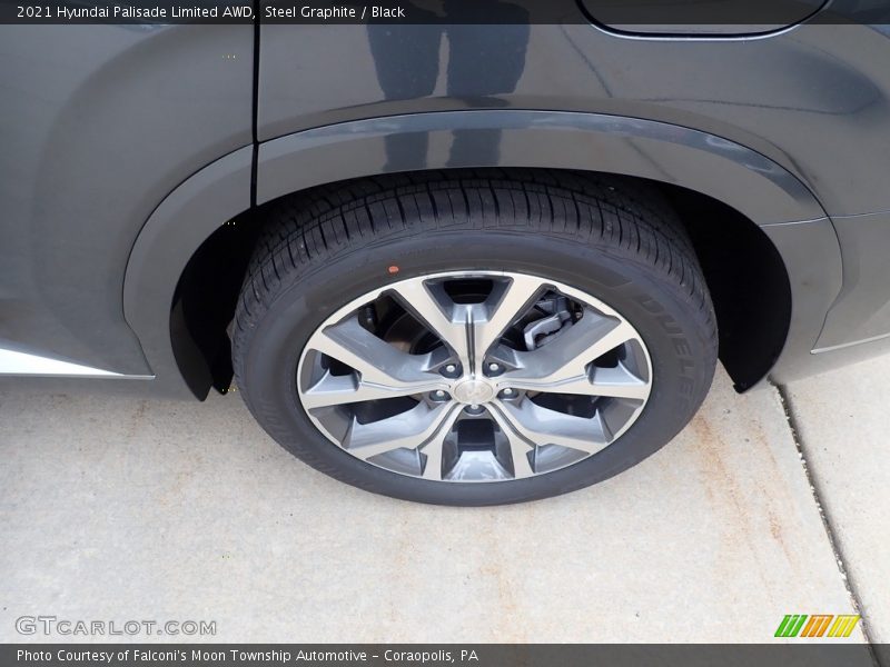 Steel Graphite / Black 2021 Hyundai Palisade Limited AWD