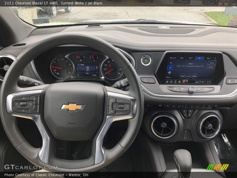 Dashboard of 2021 Blazer LT AWD