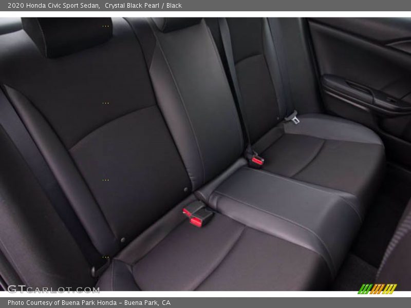 Crystal Black Pearl / Black 2020 Honda Civic Sport Sedan