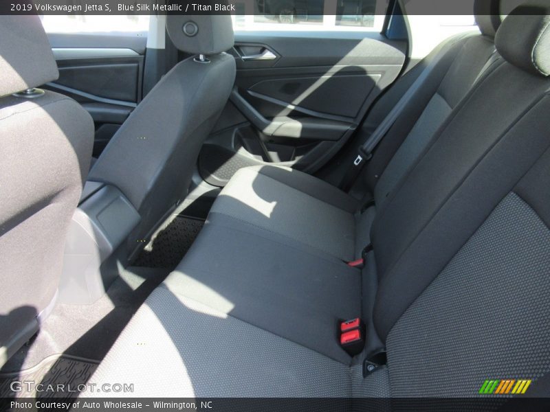 Blue Silk Metallic / Titan Black 2019 Volkswagen Jetta S
