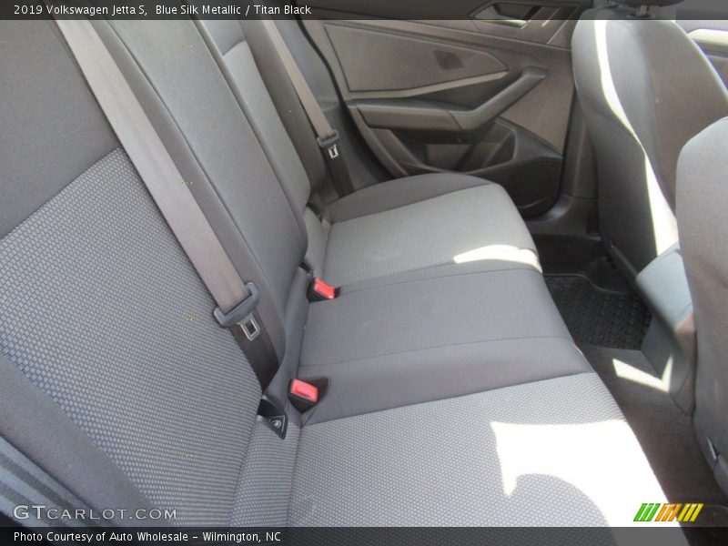 Blue Silk Metallic / Titan Black 2019 Volkswagen Jetta S