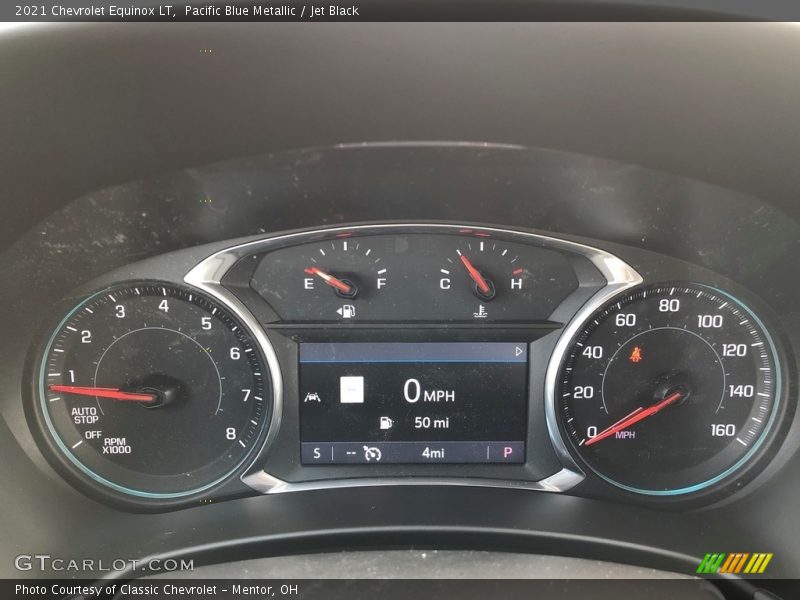 Pacific Blue Metallic / Jet Black 2021 Chevrolet Equinox LT