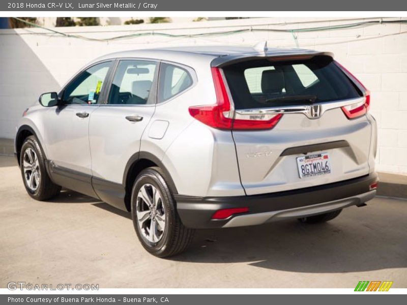 Lunar Silver Metallic / Gray 2018 Honda CR-V LX